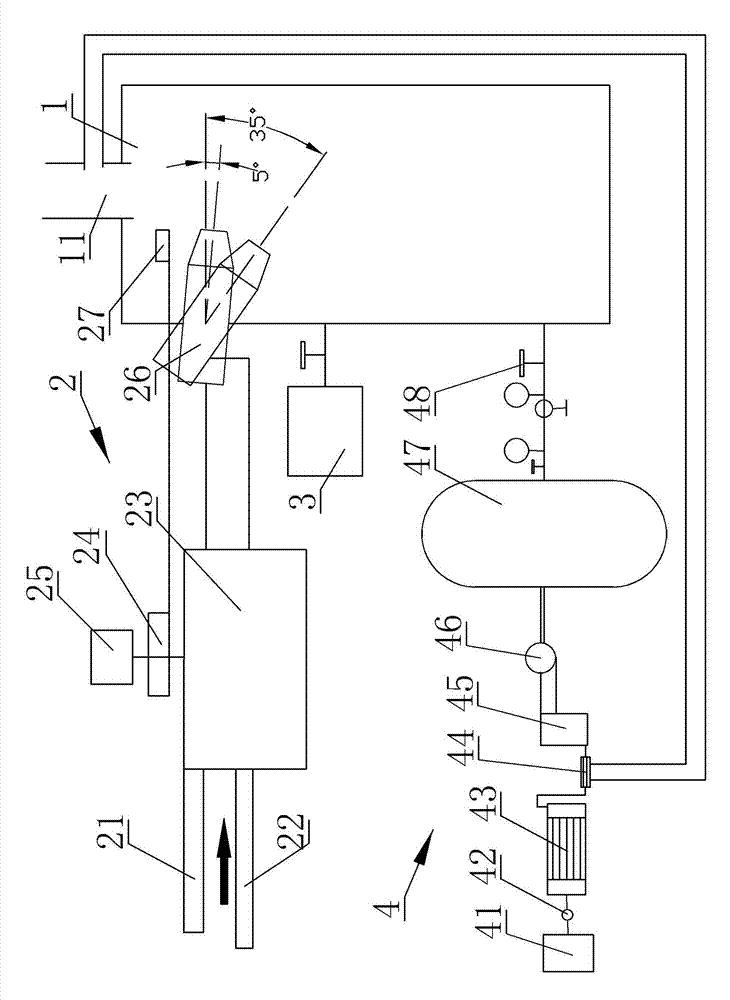 Purple mixed copper smelting and oxidation-reduction system