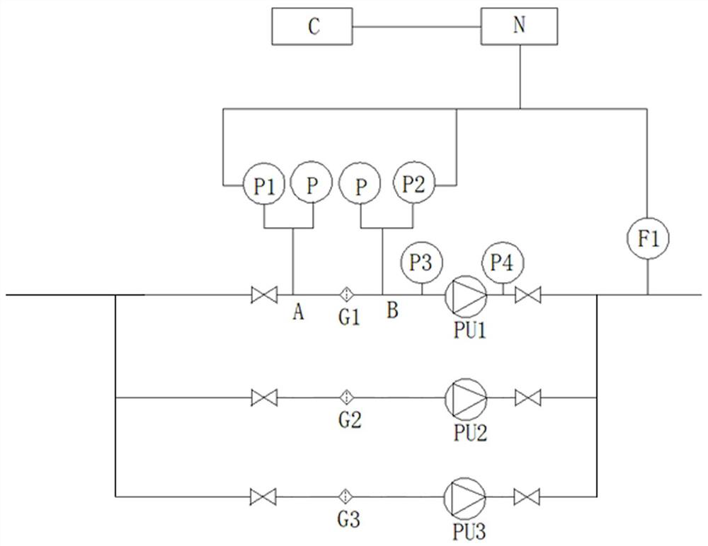 Independent flow online detection and verification method for parallel equipment of refrigeration station