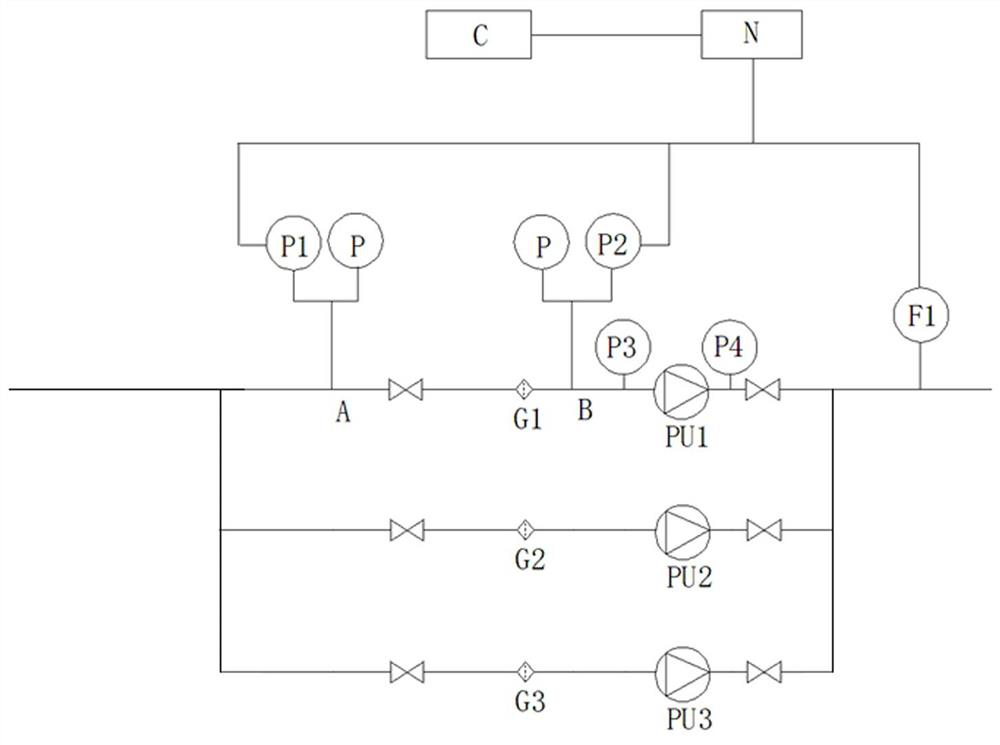 Independent flow online detection and verification method for parallel equipment of refrigeration station