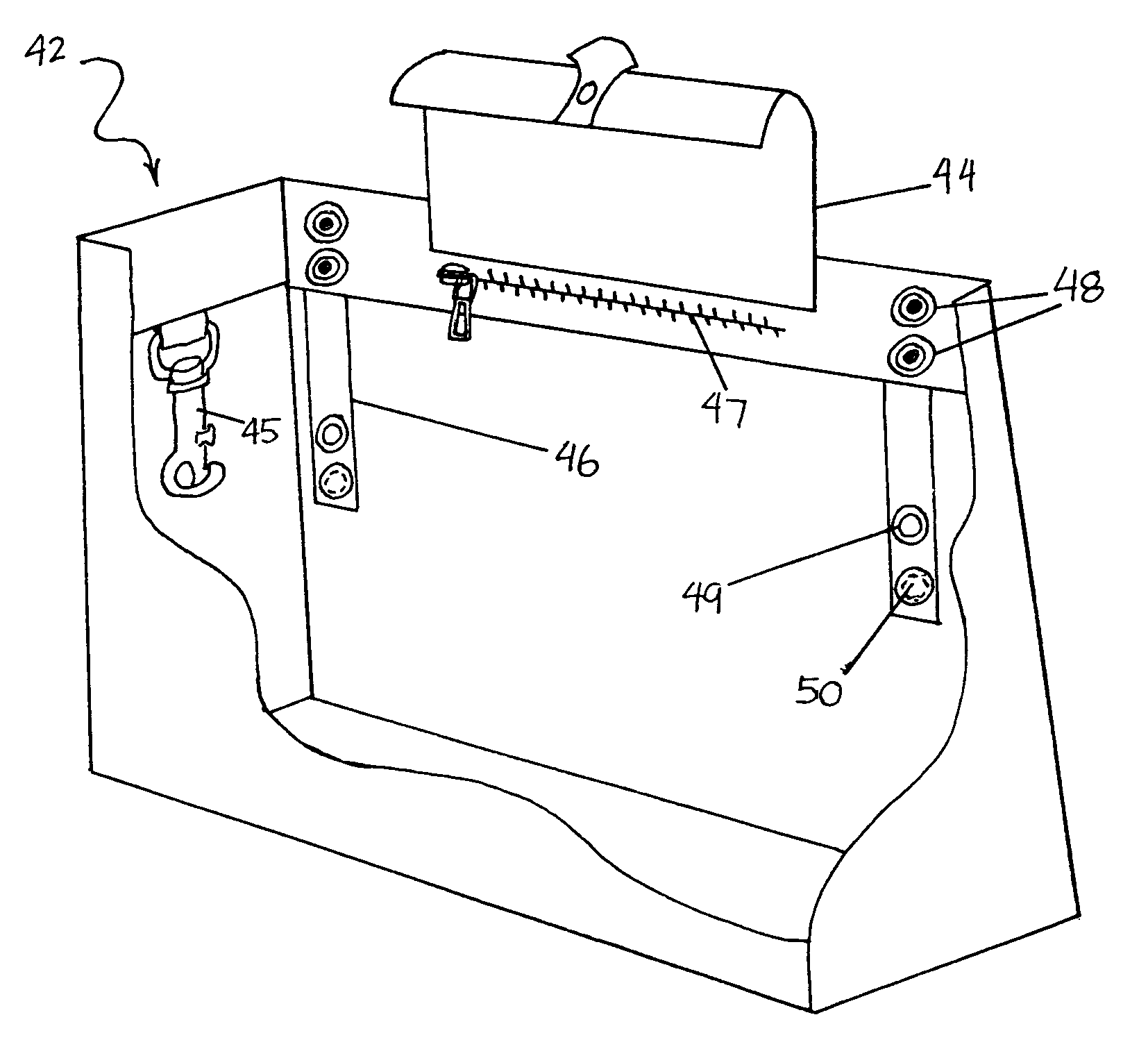 Nested convertible handbags