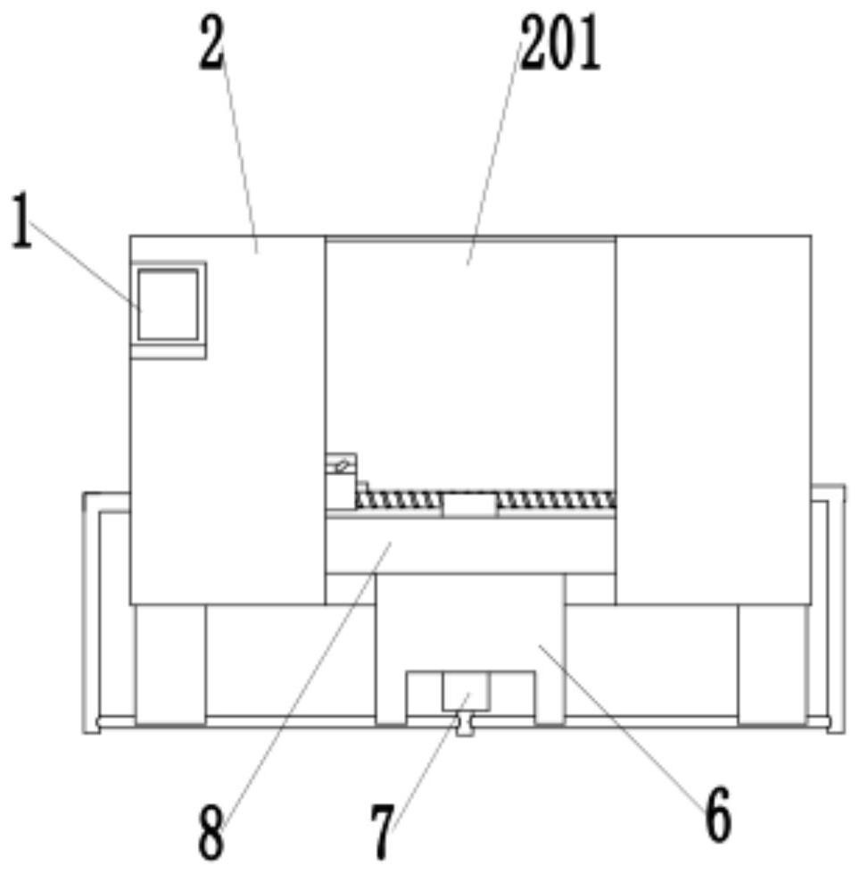 Precise punching equipment for router plastic shell