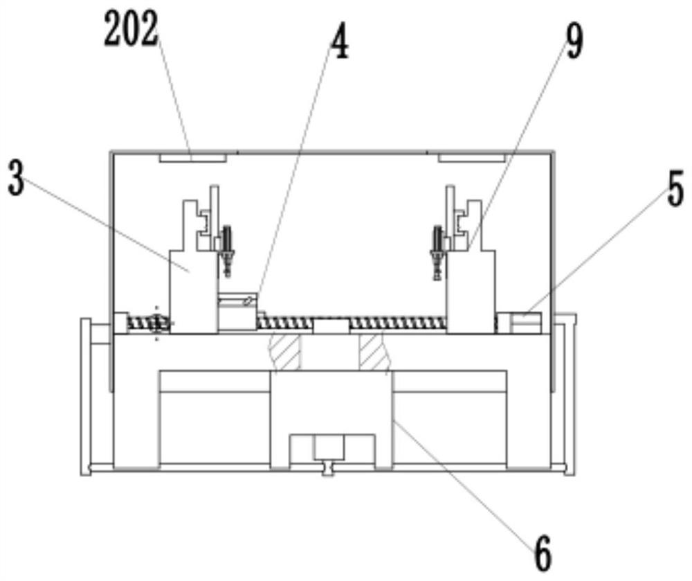 Precise punching equipment for router plastic shell