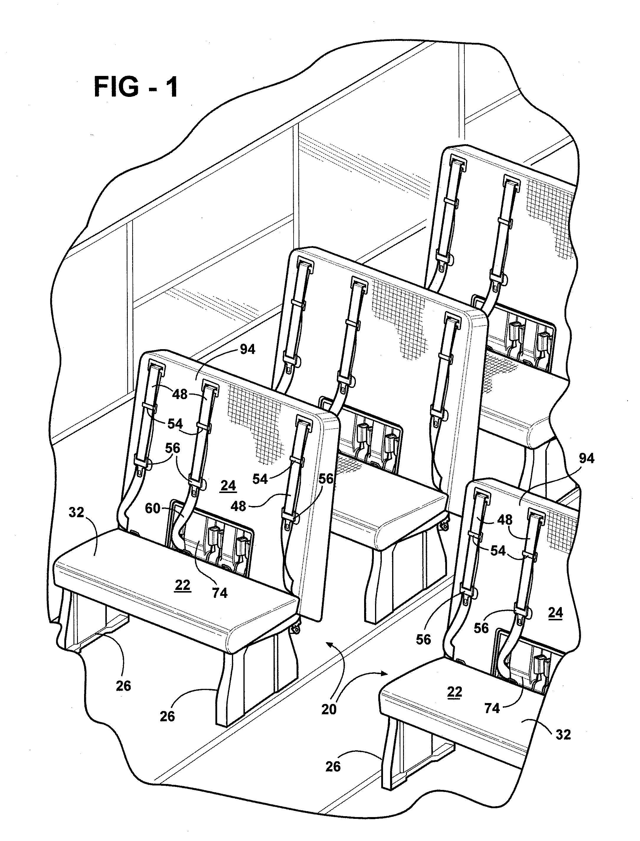 Seat assembly for a vehicle