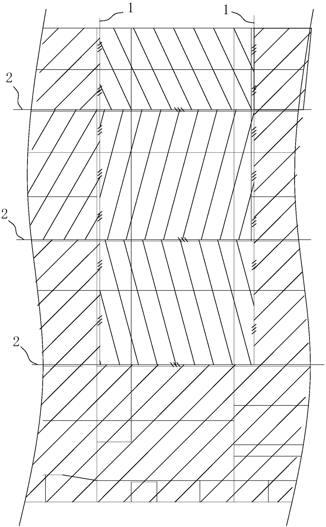 Ro-ro passenger ship construction method