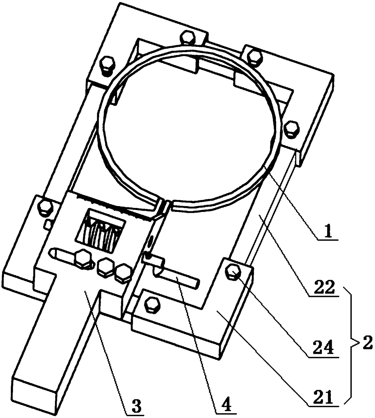 Assembly and disassembly tooling and method for engine piston ring