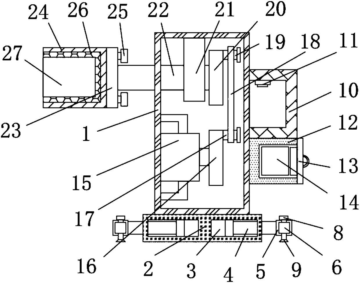 Mobile electric operation tool for operating switch conveniently