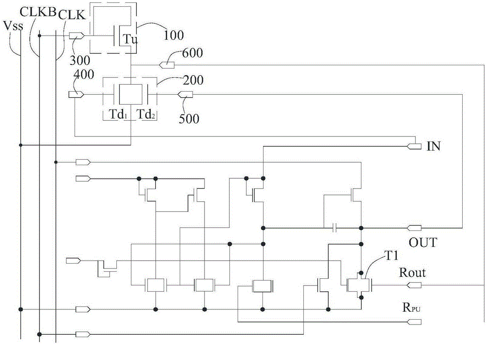 Supplementary reset module, grid driving circuit and display device