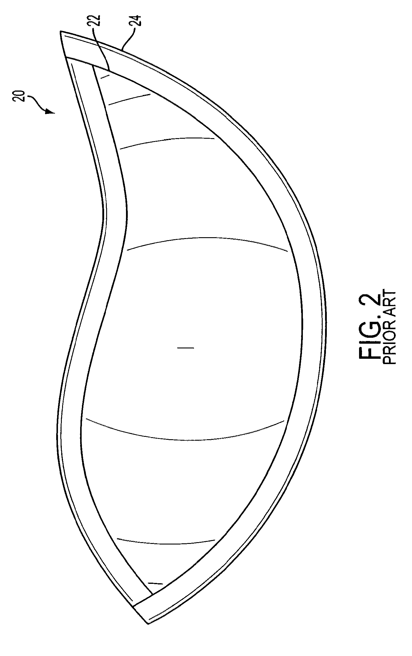 Engineered push up insert