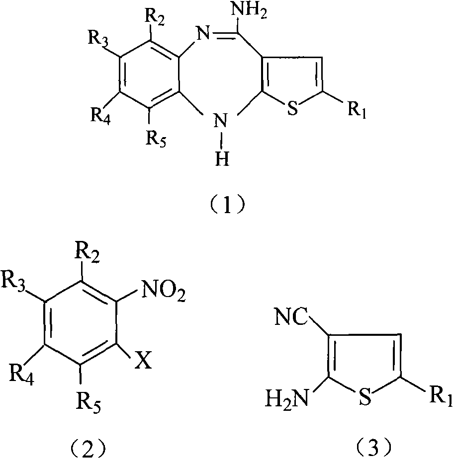 Improved process for preparing thieno-benzodiazepine compounds