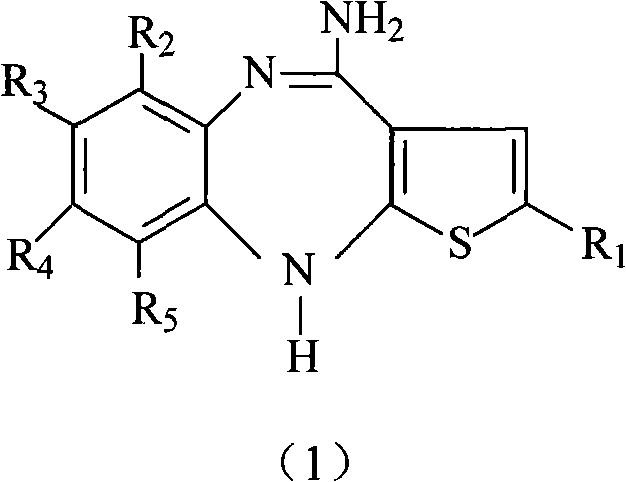 Improved process for preparing thieno-benzodiazepine compounds