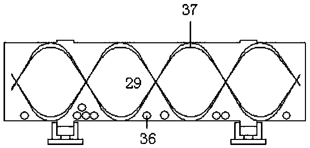 Device and method for preparing activated coke by pyrolysis of domestic waste