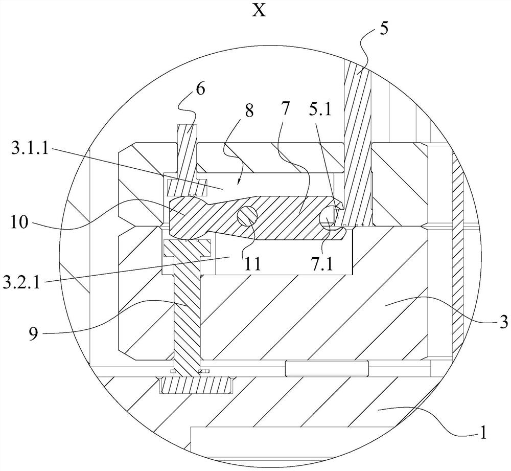 Injection mold convenient to demold