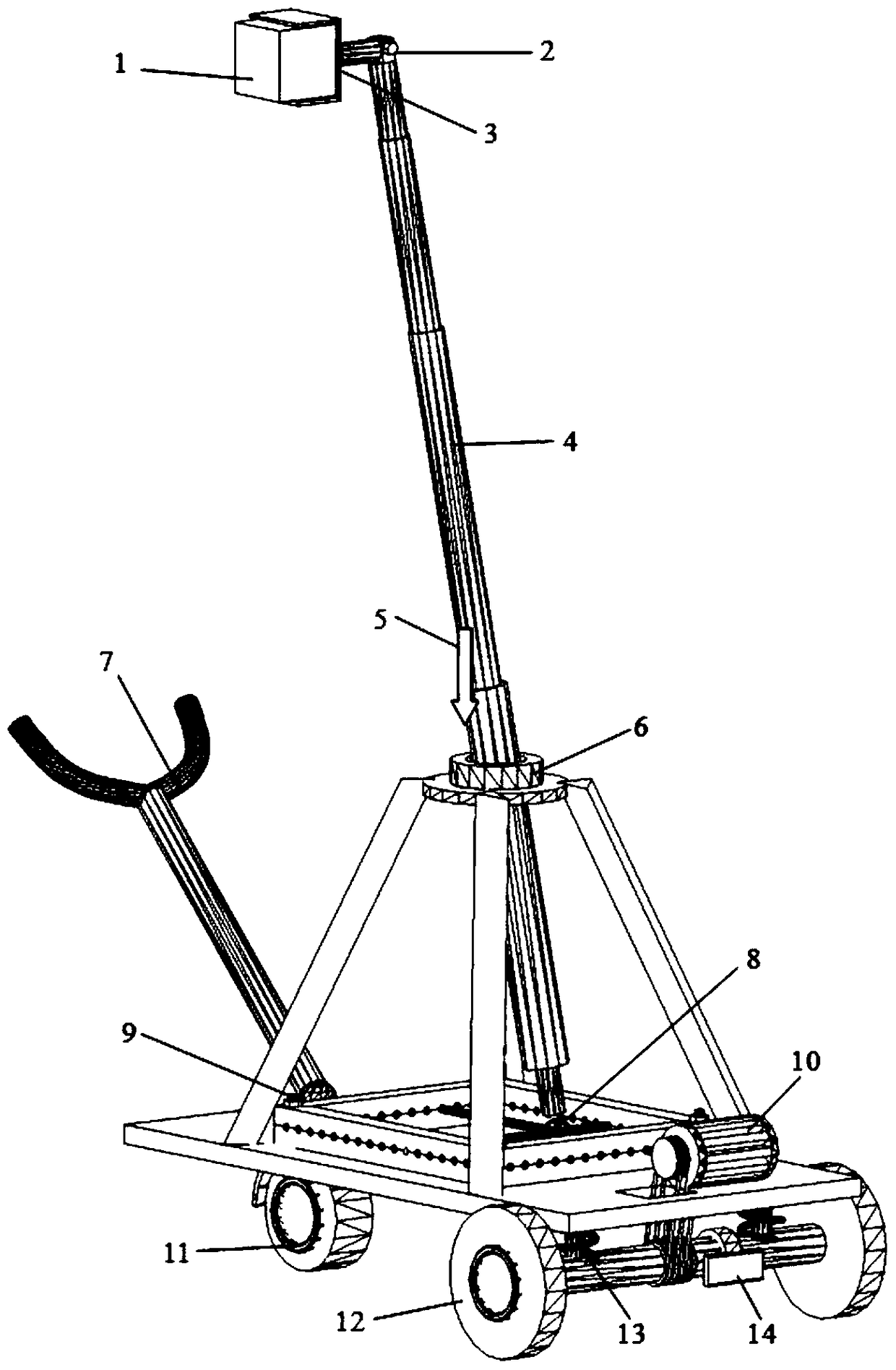 A Ground Penetrating Radar Vehicle Adapted to Tunnel Lining Quality Inspection