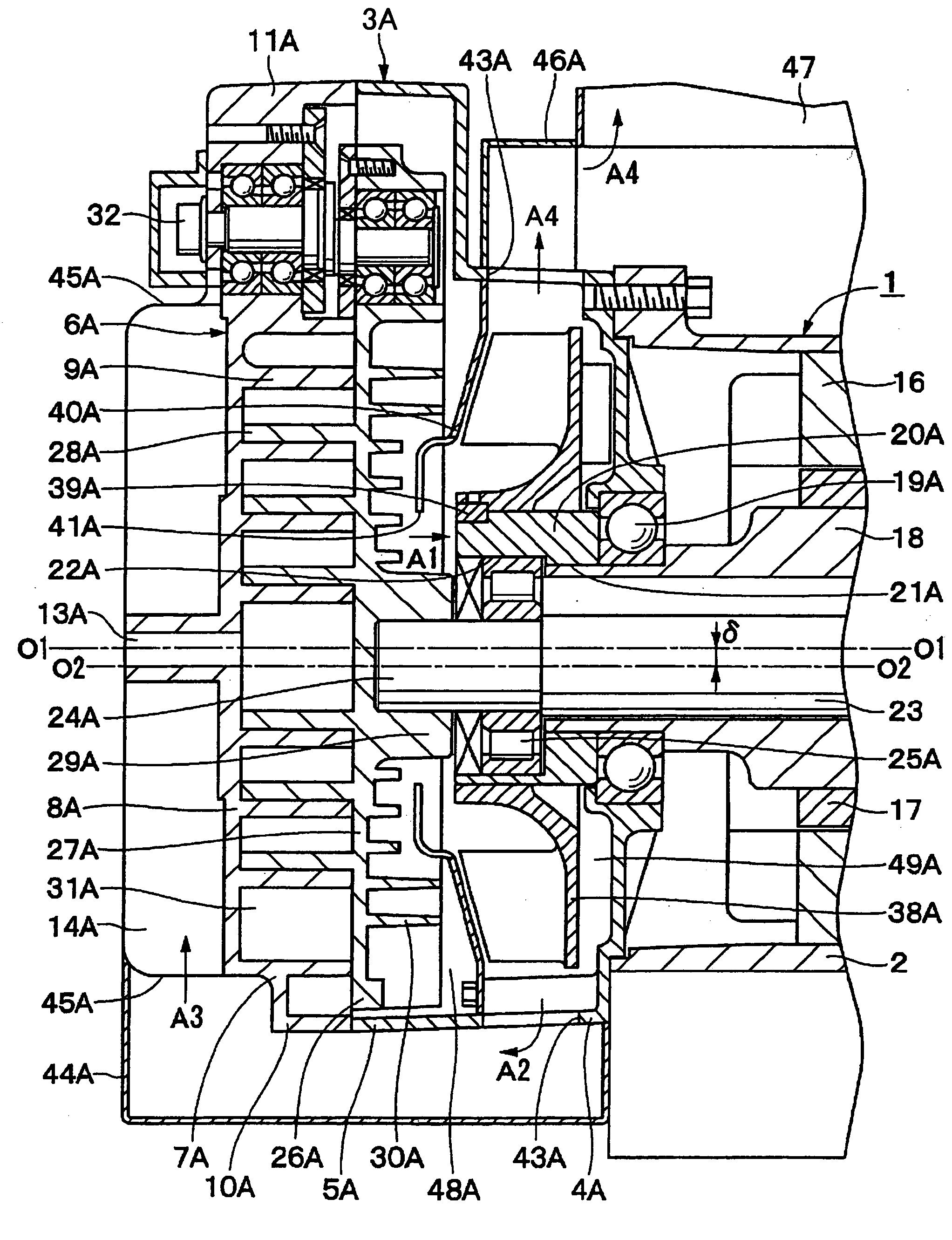 Scroll type fluid machinery