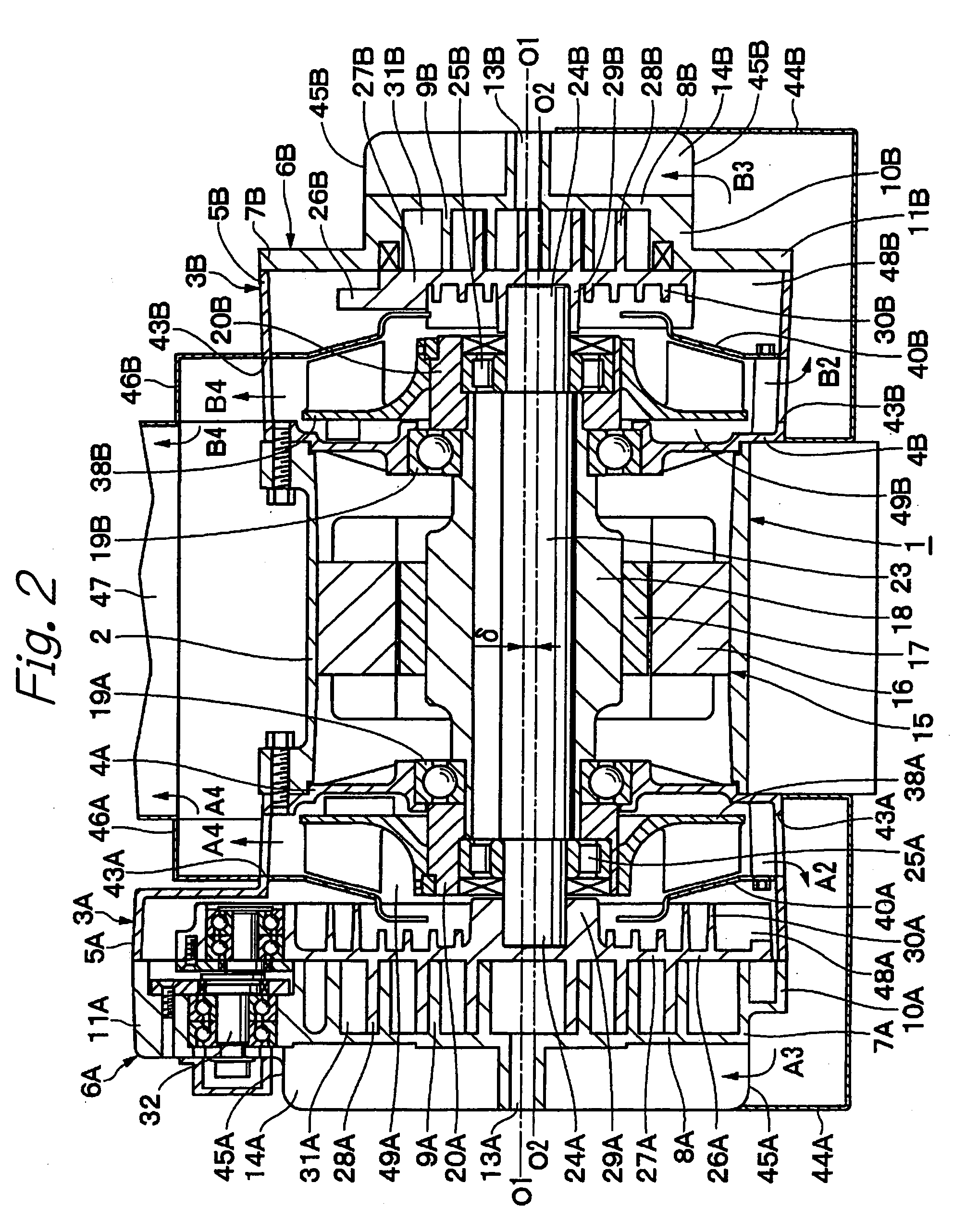 Scroll type fluid machinery