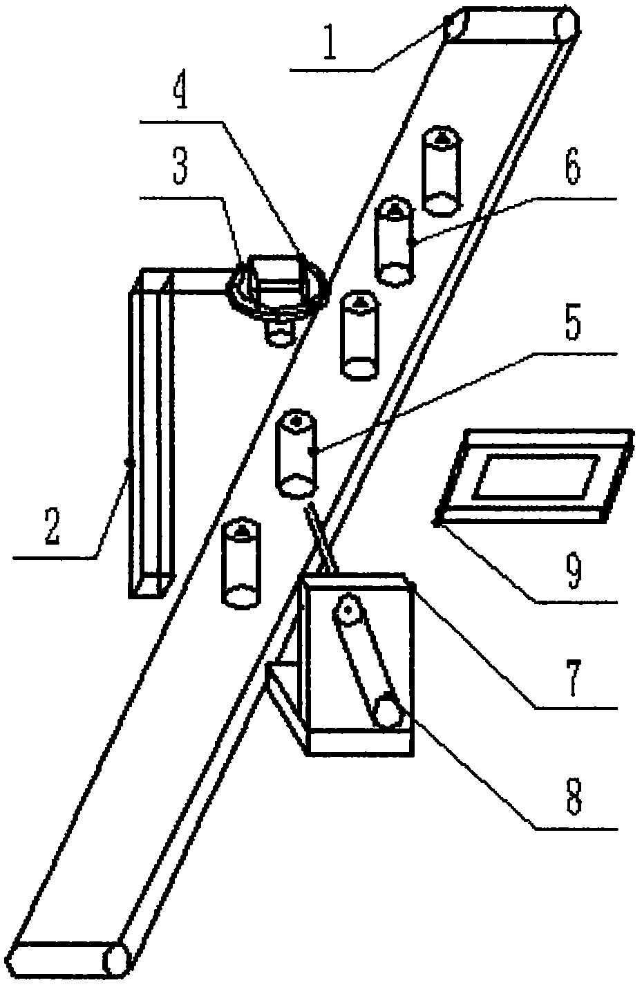 Machine vision shape sorting device