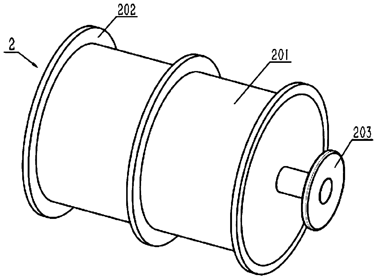 Concrete pouring device and pouring method