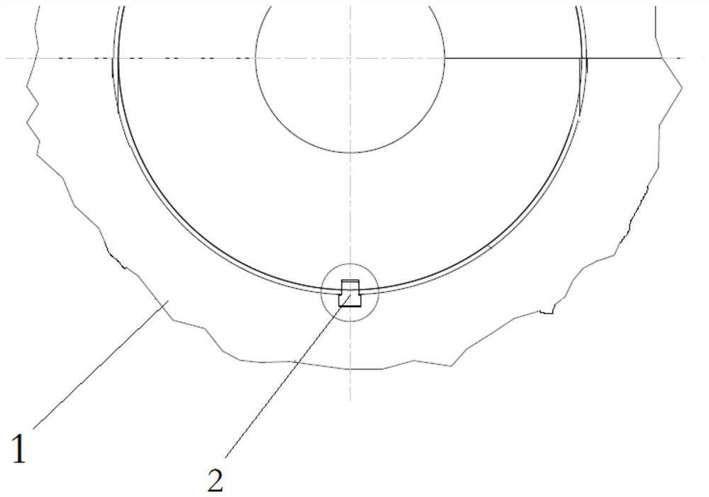 High-medium-pressure dummy-shaft-free final assembly method for modified unit