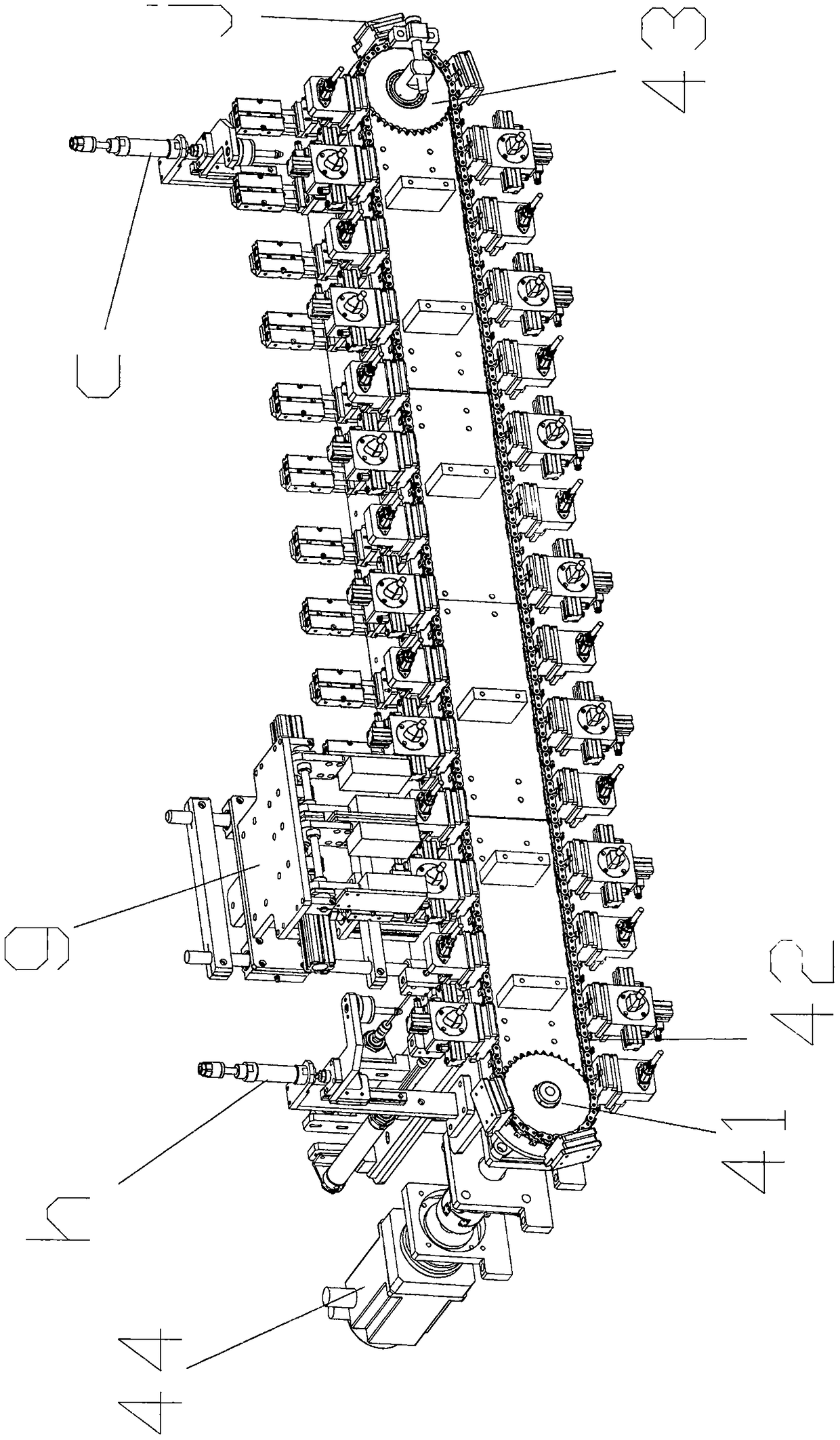 A fully automatic power cord comprehensive testing machine