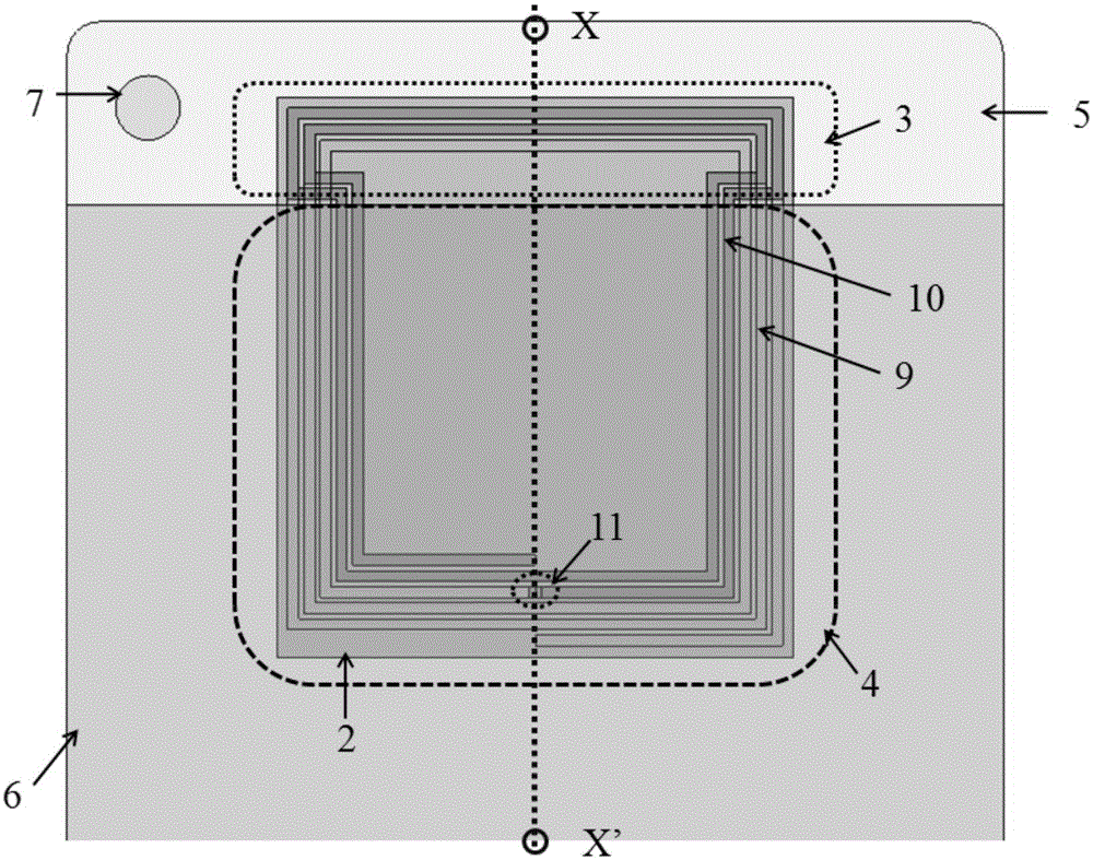 Near-field communication antenna device