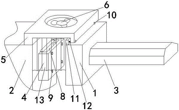 Exhaust gas protection and collection system for injection molding machine