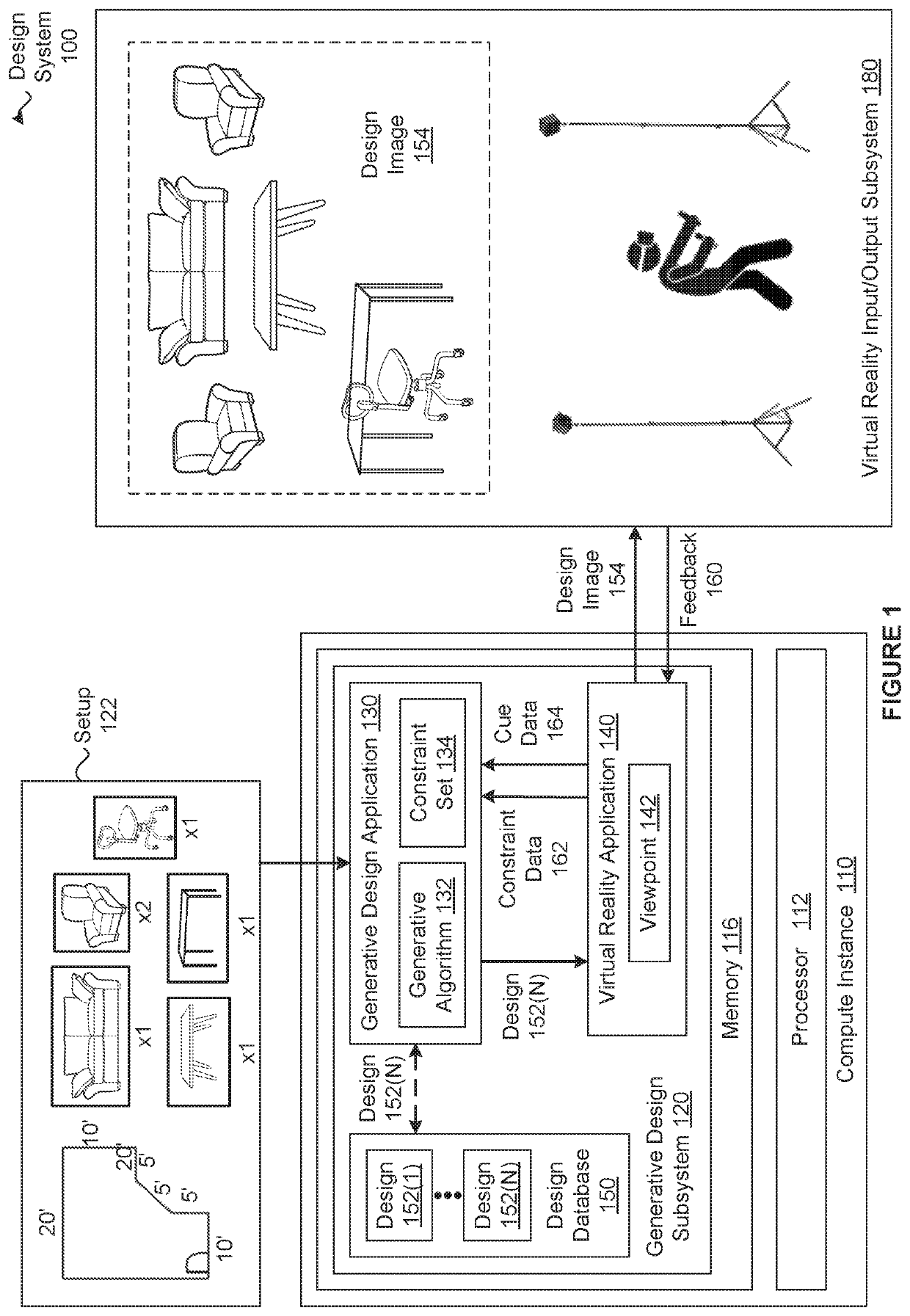 Computer-aided techniques for iteratively generating designs