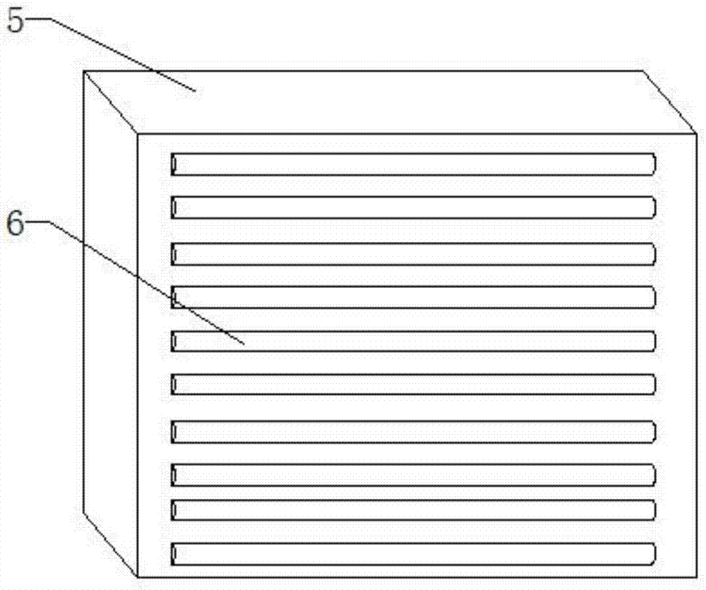 Numerical control waste steel hydraulic feeding device