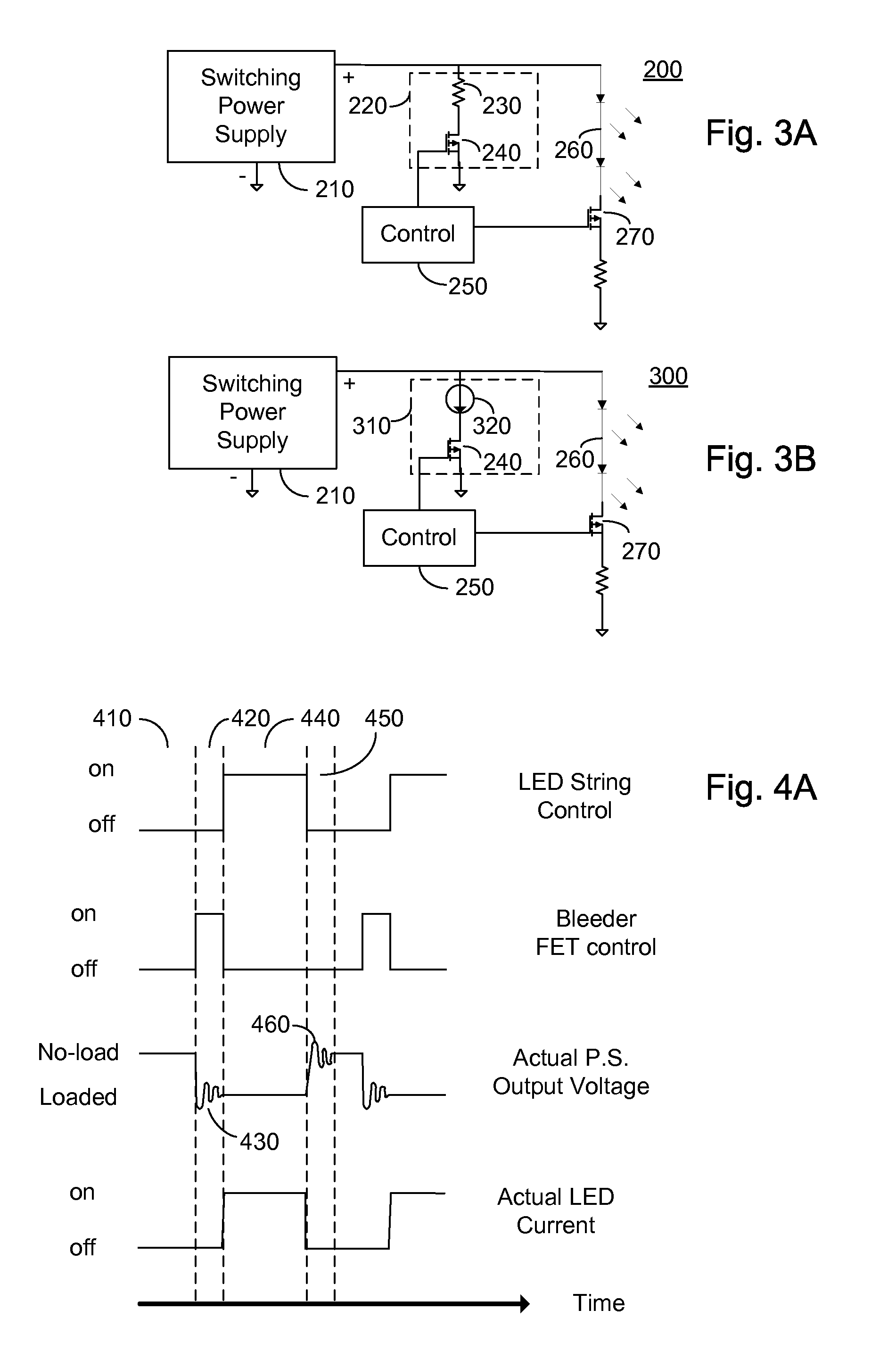 Controlled bleeder for power supply