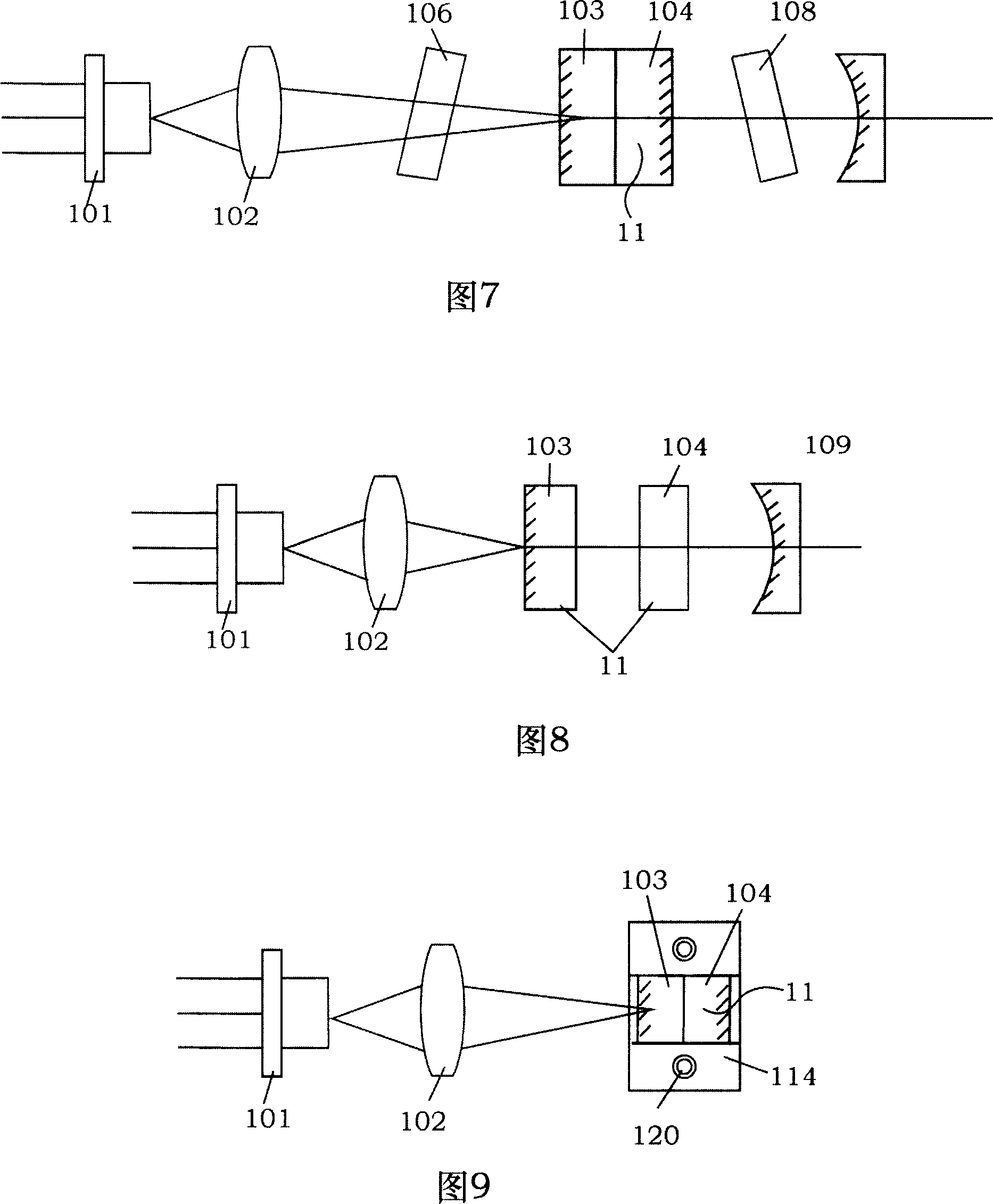 A semiconductor pump micro-slice laser