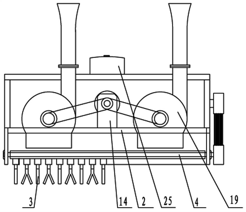 Straw returning method and straw returning comprehensive land preparation machine