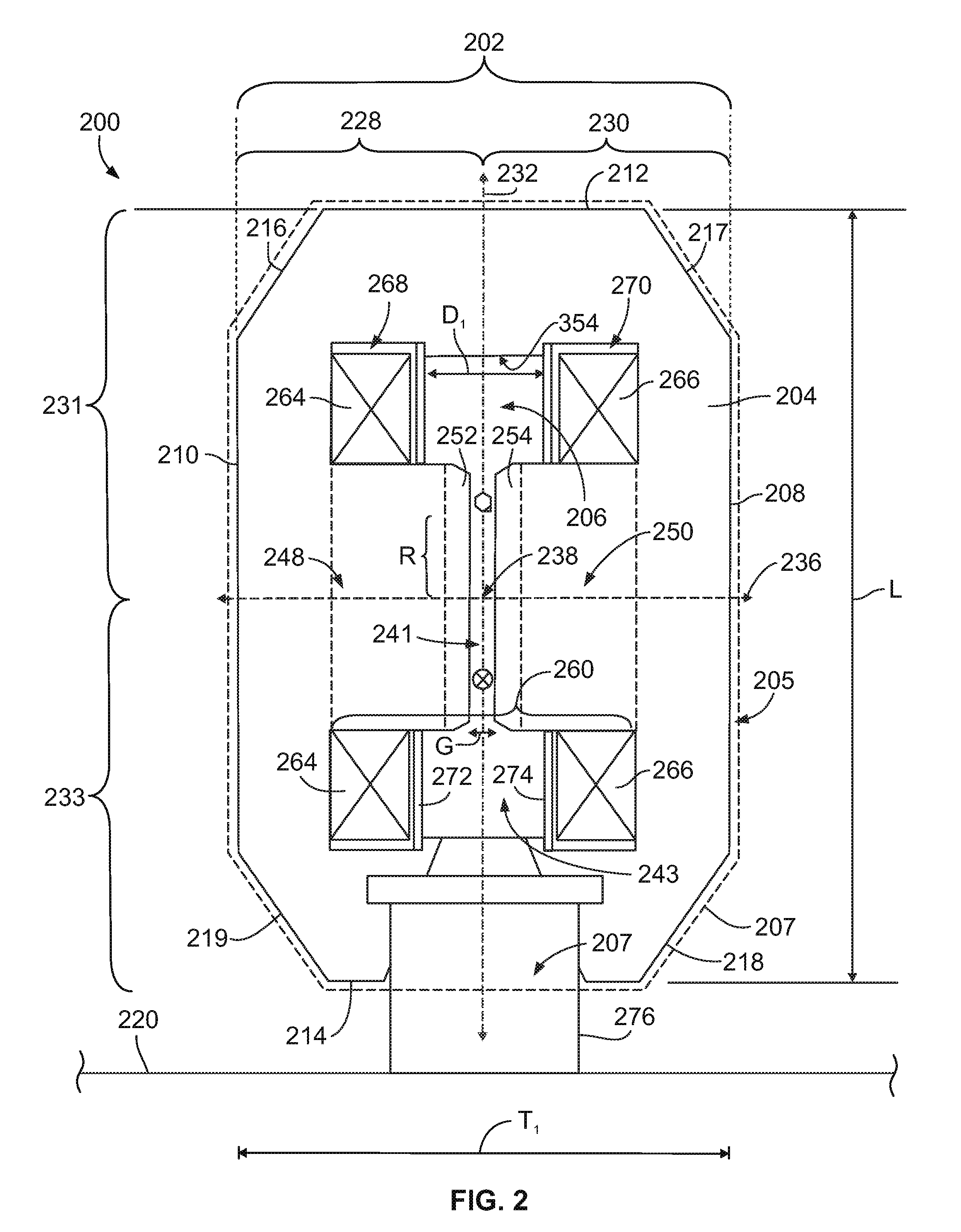 Isotope production system and cyclotron