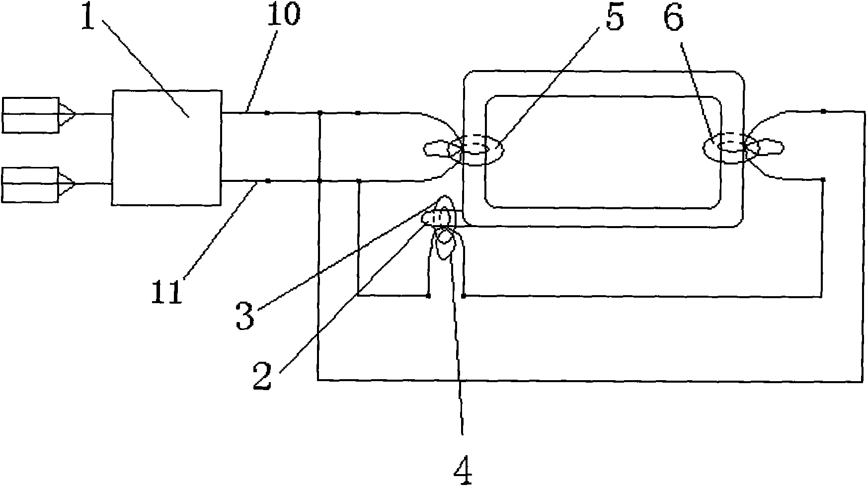 Amalgam temperature control device for electrodeless lamp