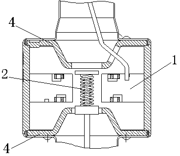 Magnetron with uniform field distribution