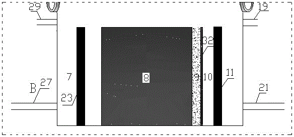 Ferric salt strengthened electrokinetic remediation device for heavy metal pollution in e-waste dismantling place