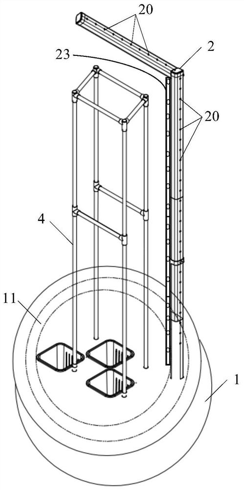 A method and device for calculating the weight of fruits and vegetables based on an intelligent planter