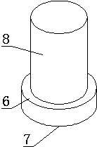 Ecological water-accumulation-proof parking lot and laying method