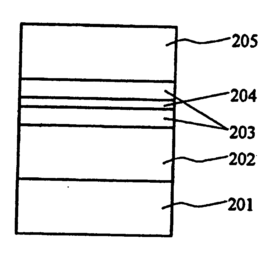 Semiconductor light-emitting device, surface-emission laser diode, and production apparatus thereof, production method, optical module and optical telecommunication system