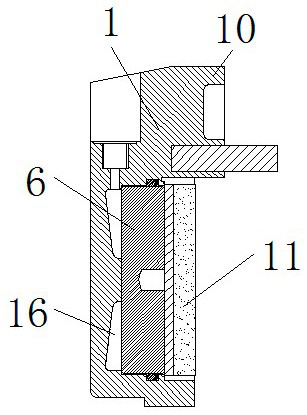 Novel brake caliper body structure