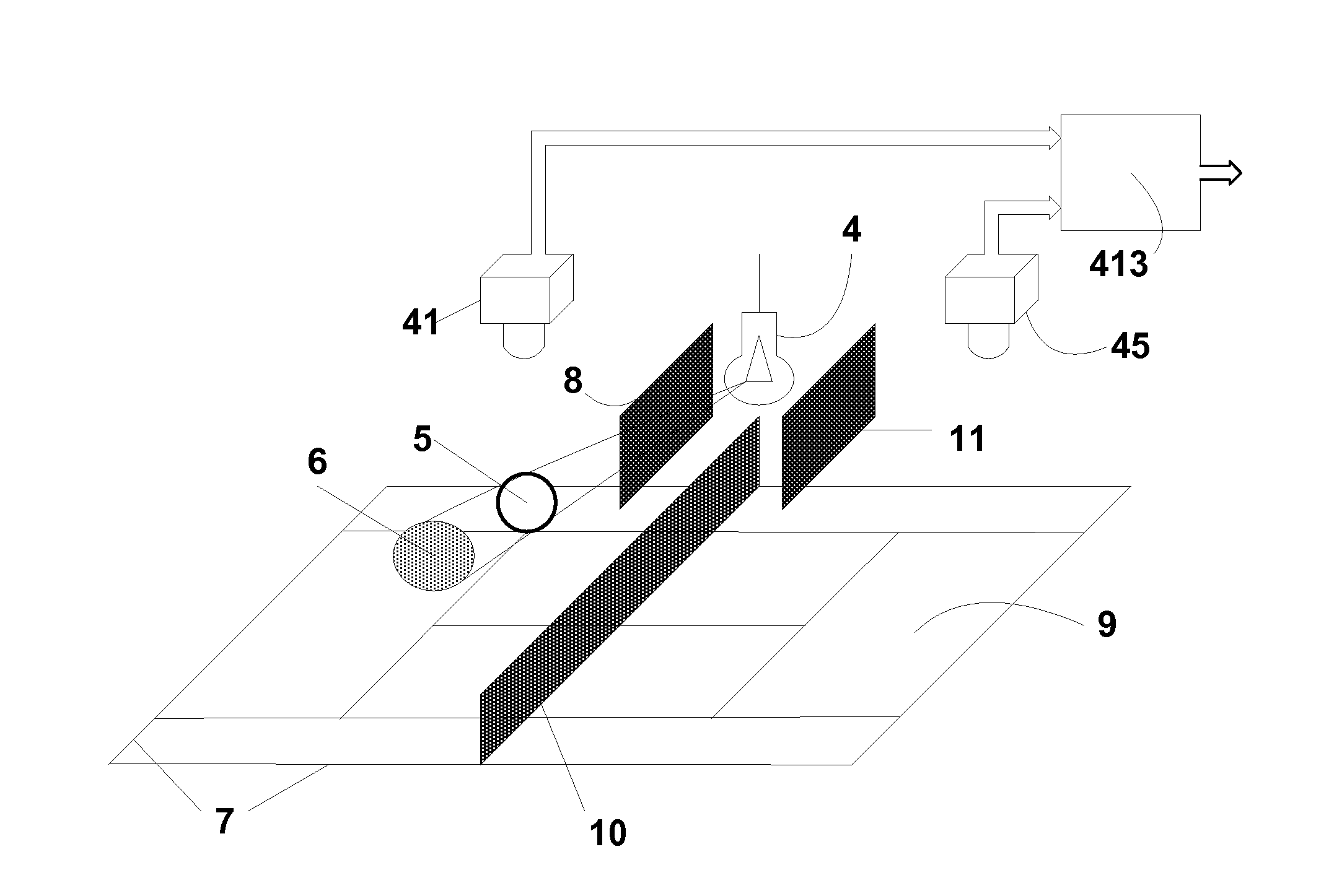 Method and system for real time judging boundary lines on tennis court