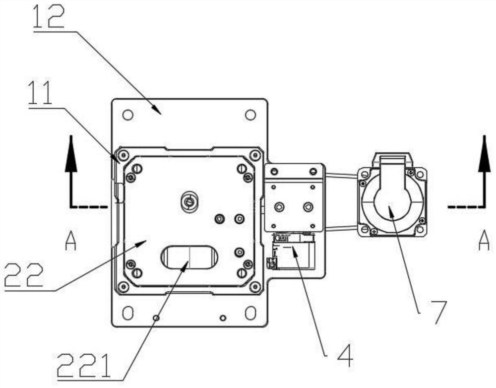 Lifting stand column device