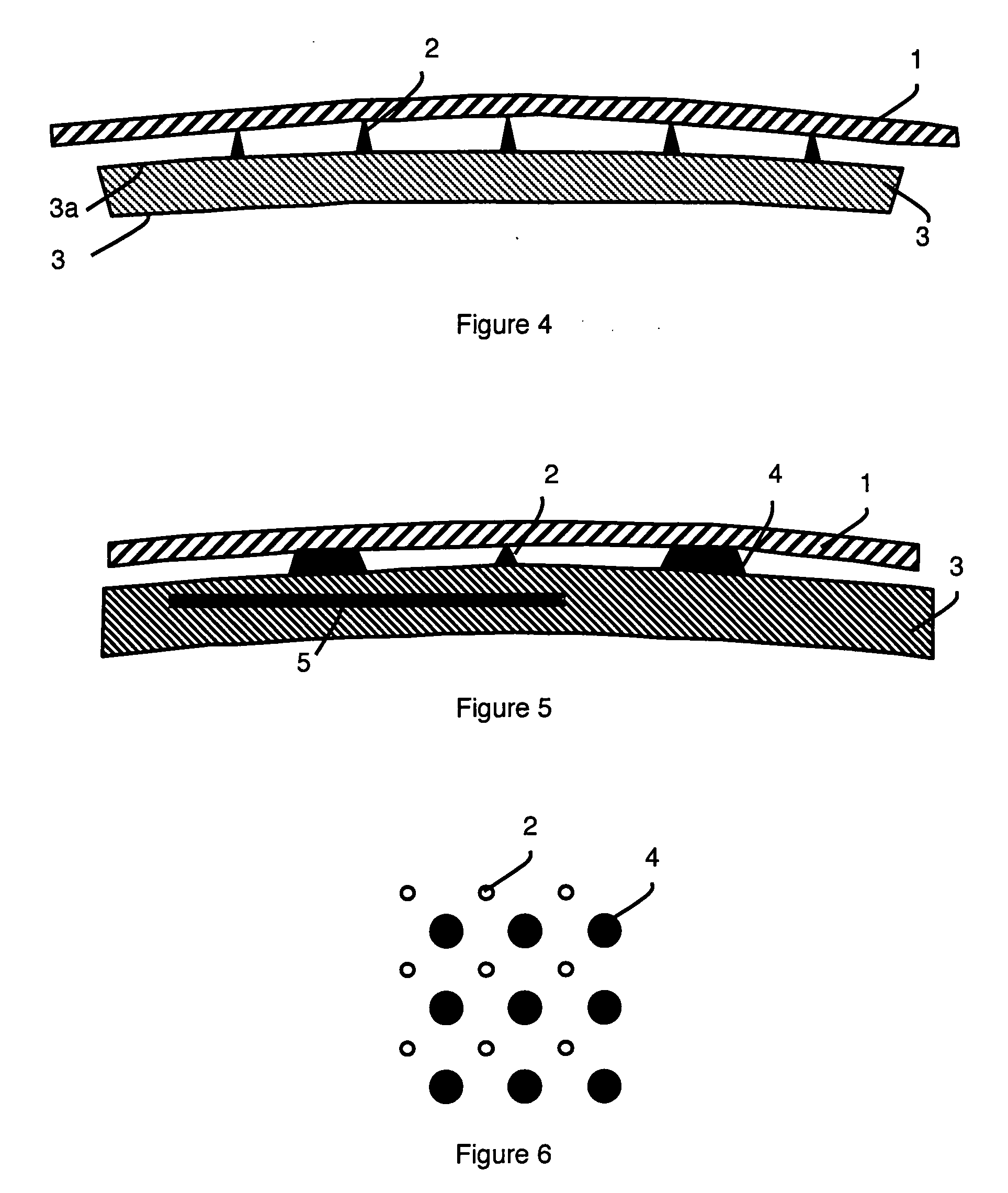 Device for Recording Data Comprising Mirodots With Free Ends Forming a Convex Surface and Method for the Production Thereof