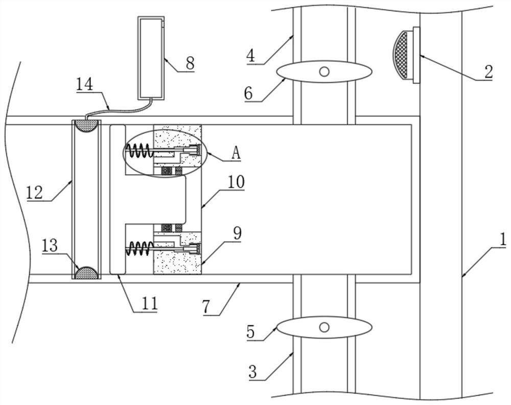 Anesthesia device for anesthesiology department