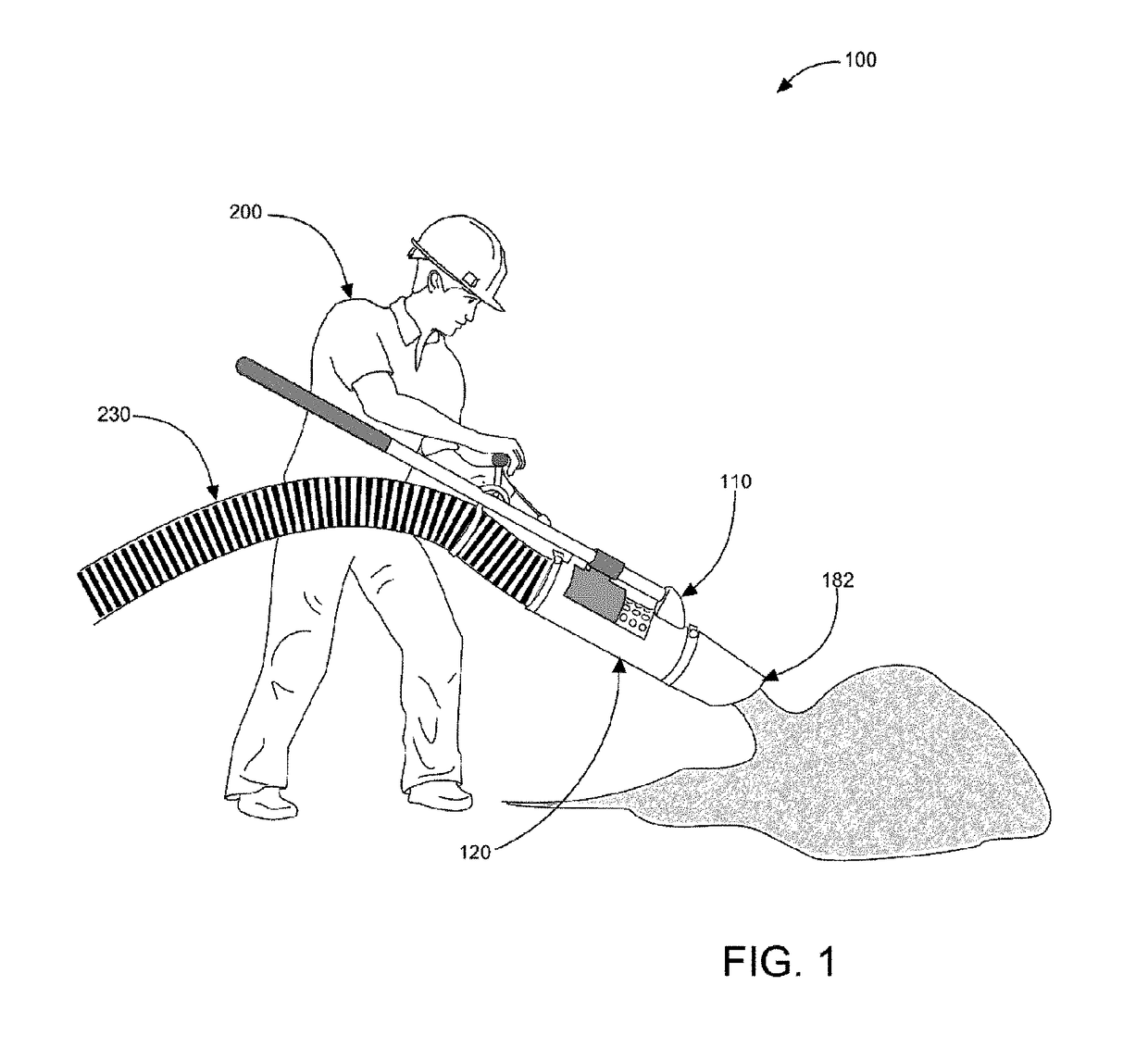 Vacuum hose handling and safety vacuum release system