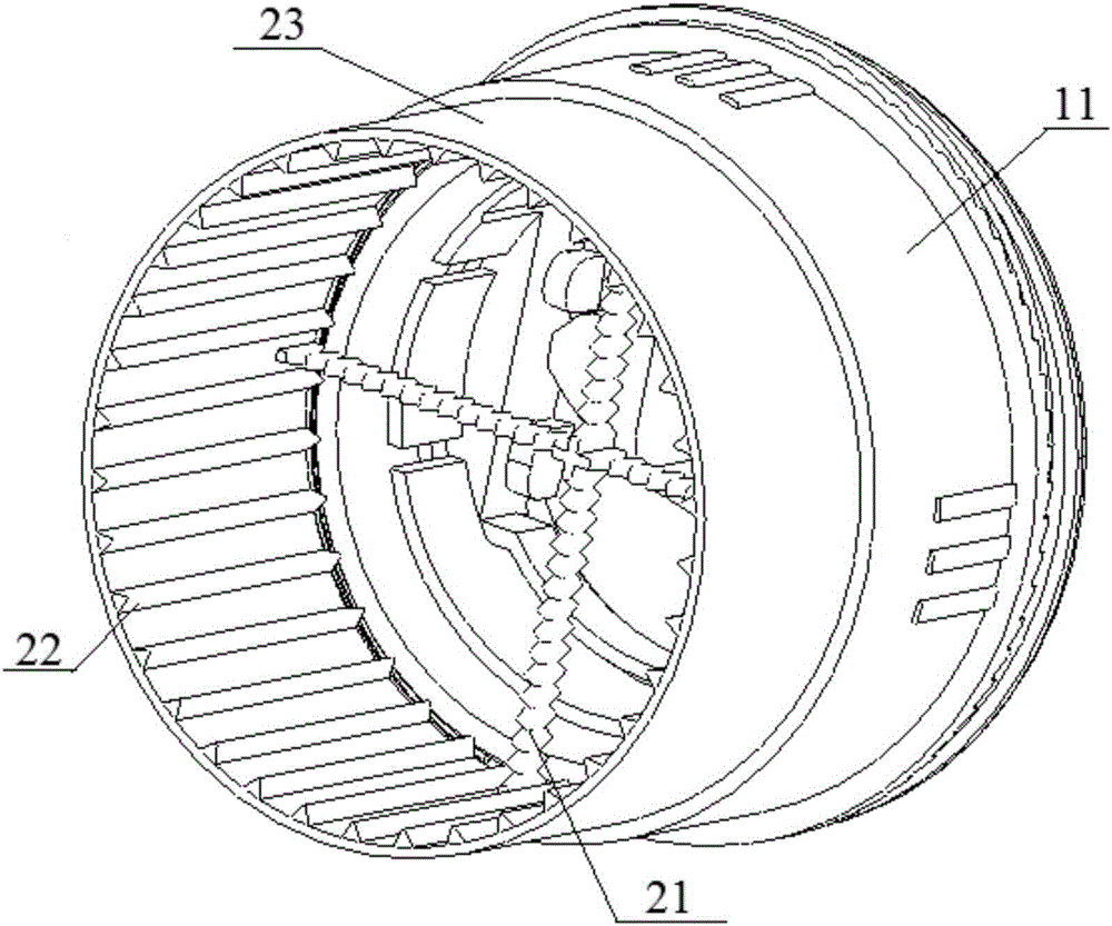 Air outlet device, air conditioner and engineering machinery