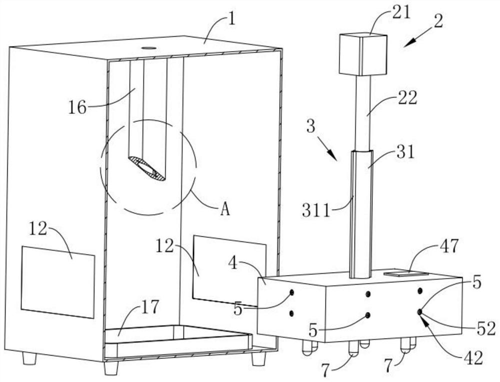 Mobile phone display screen pressure-bearing capacity detection device and use method thereof