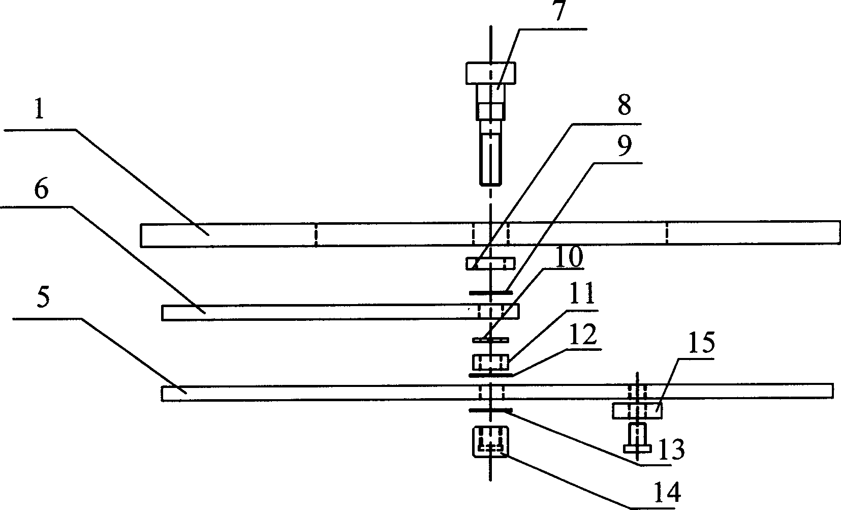 Horizontal oblique angle measuring device and using method thereof