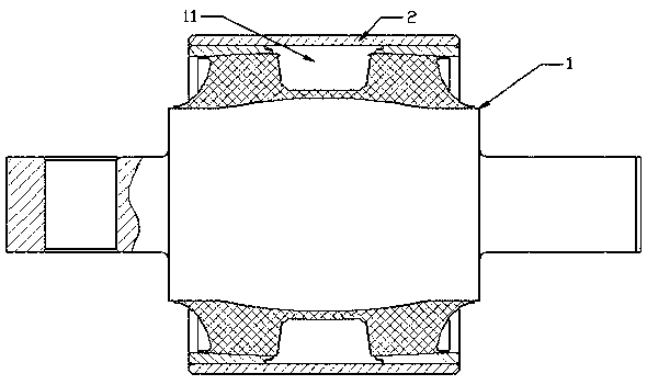 Variable-rigidity spherical hinge and variable-rigidity design method