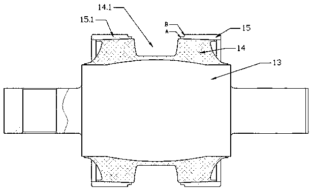 Variable-rigidity spherical hinge and variable-rigidity design method