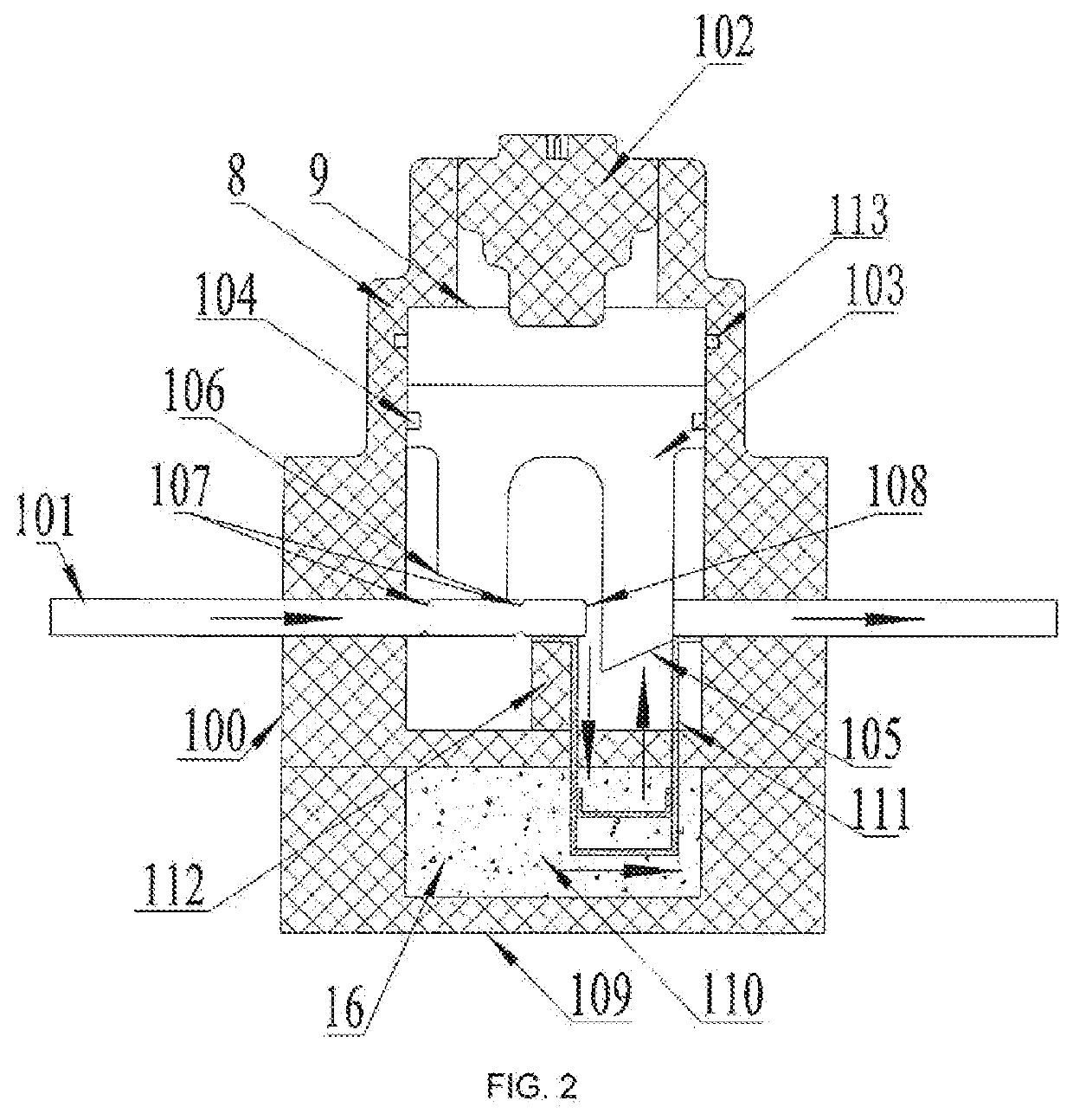 Mechanical Breaking and Fusing Combined Multi-Fracture Excitation Fuse