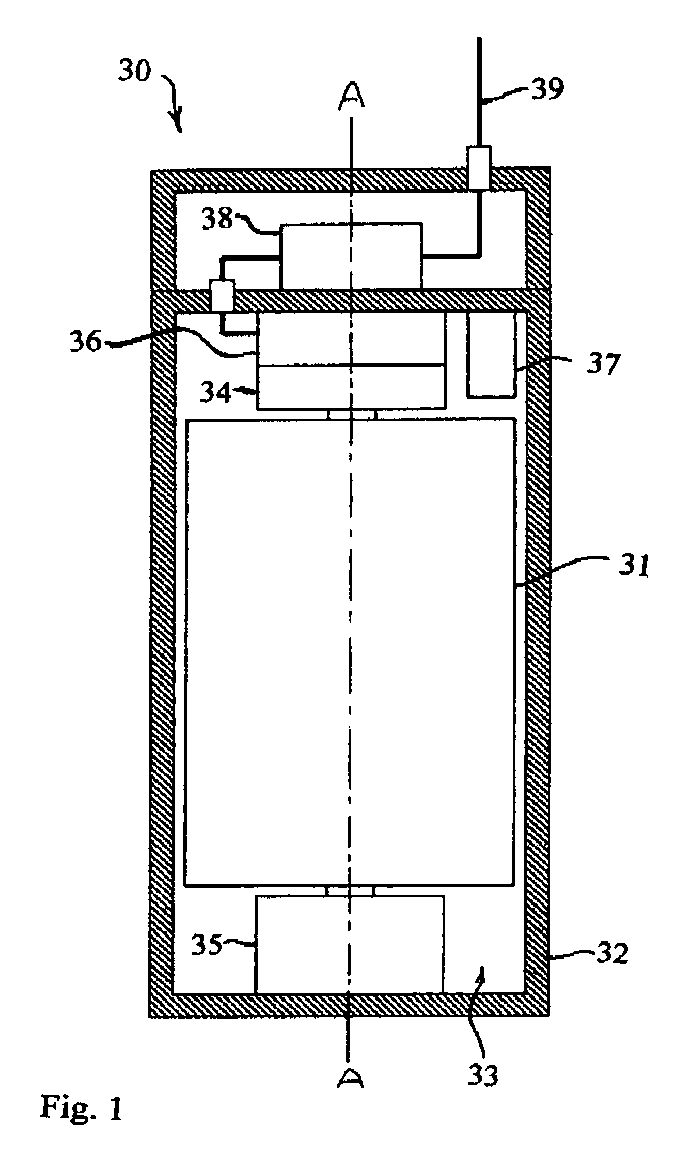 Life counter for flywheel energy storage systems